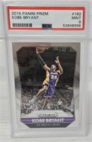 Kobe Bryant PSA 9 Panini Prizm Card