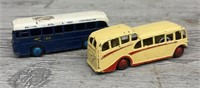 (2) Vintage Dinky Buses