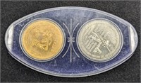 1867-1967 Ontario Canada Confederation medals. In