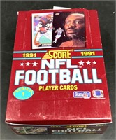 1991 Score NFL Football Card Box Sealed 36 Packets
