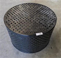 DRUM STYLE COFFEE TABLE