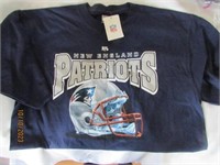 NFL T Shirt With Tags New England Patriots Large