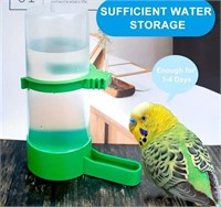 2psc Bird Feeder or Waterer Durable with Clips