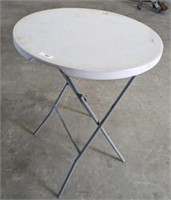 PVC HI-TOP FOLDING TABLE 30X 42