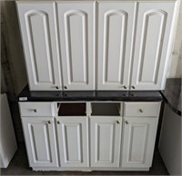 49IN CABINET BASE, COUNTER TOP AND UPPER SET