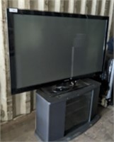 SAMSUNG 59IN TV WITH REMOTE AND STAND