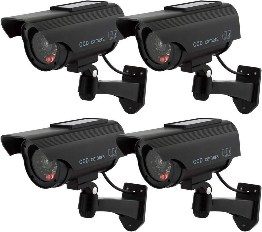 4PK Fake Surveillance Cameras