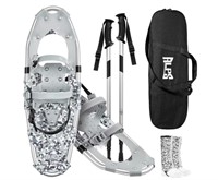 LightWeight Snow Shoes with Trekking Poles