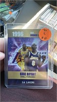 1996 KOBE BRYANT Rookie RC NBA Hoops Gold Platinum