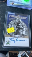 2003 TK LEGACY Terry Brennan Auto Notre Dame Fight