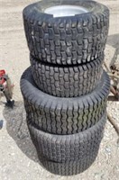 GROUP RIDING LAWNMOWER TIRES