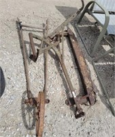 GROUP OF VINTAGE FARM IMPLEMENTS
