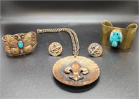 Vintage Copper and Brass Jewelry!