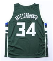 Autographed Giannis Antetokounmpo Jersey