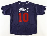 Autographed Chipper Jones Jersey