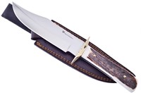 Hen & Rooster HRI805 Stag Rhino Hunter Knife