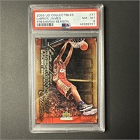 2003 Upper Deck #37 LeBron James Rookie Card