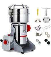 ($247) 750g Electric Grain Dry Grinder Commercial