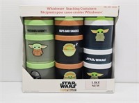 STAR WARS WHISKWARE SNACKING CONTAINERS