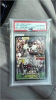 1996 Jimmy Dean Gale Sayers All Time Frts Auto PSA