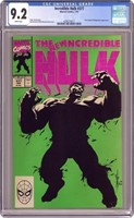 Vintage 1991 Incredible Hulk #377 Comic Book
