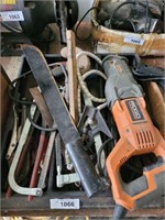 GROUP: RIGID SAWZALL, ASSORTED TOOLS