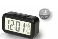 Digital Alarm Clock Large LCD Display T