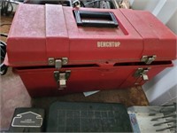 BENCHTOP TOOLBOX W/ ASSORTED TOOLS