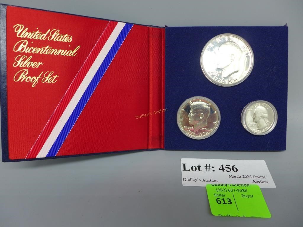 US Bicentennial Silver Proof Sets including Silver