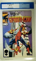Vintage 1985 Web of Spider-Man #2 Comic Book