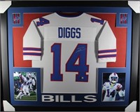 Autographed Diggs Framed Jersey