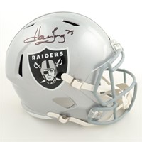 Autographed Howie Long Raiders Helmet