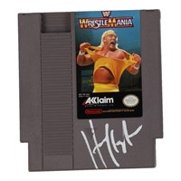 Autographed Hulk Hogan Game Cartridge