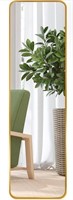GIFTGARDEN 47INX14IN GOLD FULL LENGTH MIRROR WITH