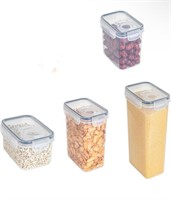AIR TIGHT FOOD STORAGE CONTAINERS 8PCS