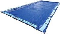 Rectangular In Ground Pool Winter Cover Blue 8x14