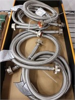 TRAY STAINLESS FAUCET HOSES