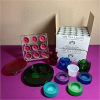 250 Tea Lights, Tea Light Holders, Avon