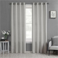 Wyndham 84-Inch  Curtain Panel in Grey (Single)