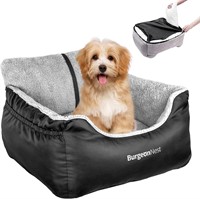 BurgeonNest Dog Car Seat for Small Dogs  Fully Det