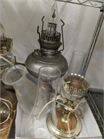 CONVERTED OIL LAMPS AND ELECTRIFIED PARTS