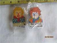 Pin Lot Of 2 Nevada 2005 2003 Lions Club Rodeo