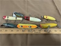 Old vintage lures, all wooden