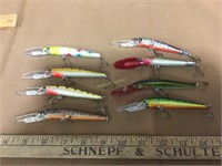 Assorted lures