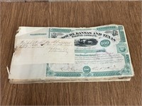 1879 MO, KS & TX Railway Co Stock