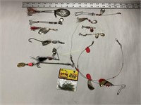 Spinners and lures