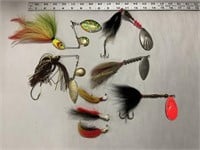 Large spinners for large game fish (Pikes and