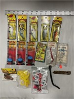 Lures and spinner bait- new In packaging