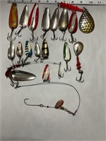 Vintage spoons and spinners