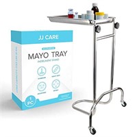 JJ CARE Mayo Stand [17Lbs Weight Capacity] -